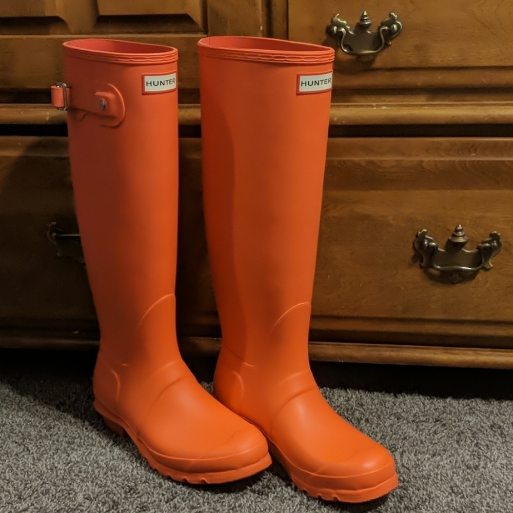 Hunter rain boots